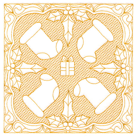 Christmas Traditions - Stocking (Trapunto)