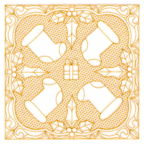 Christmas Traditions - Stocking (Trapunto)