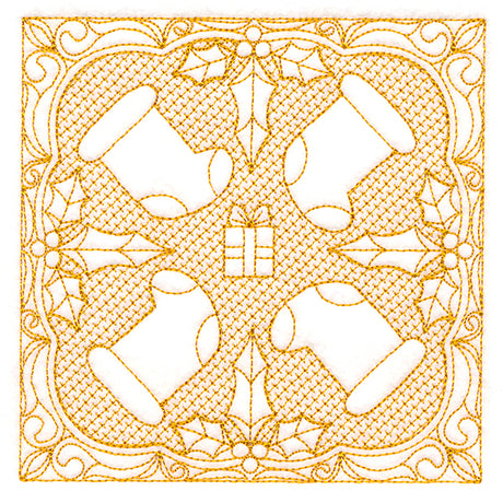 Christmas Traditions - Stocking (Trapunto)