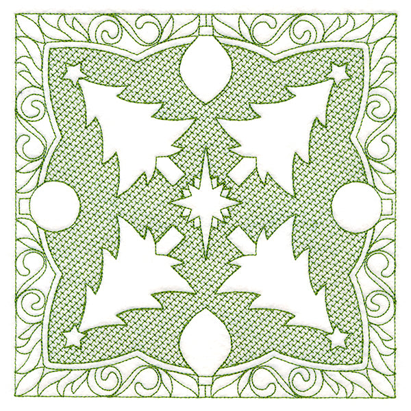 Christmas Traditions - Tree (Trapunto)