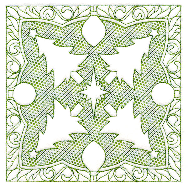 Christmas Traditions - Tree (Trapunto)