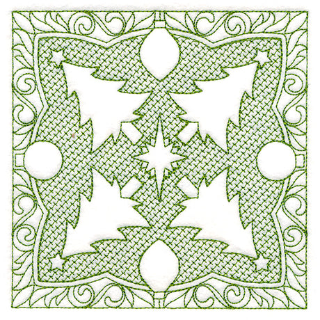 Christmas Traditions - Tree (Trapunto)