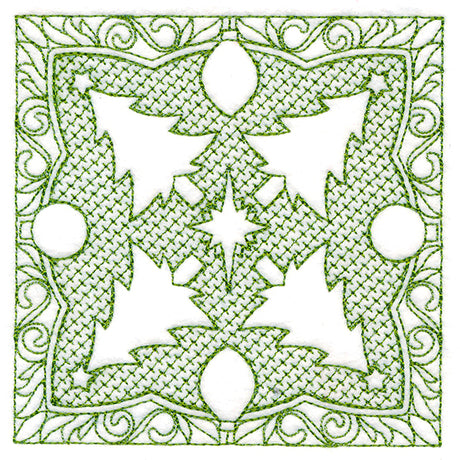 Christmas Traditions - Tree (Trapunto)