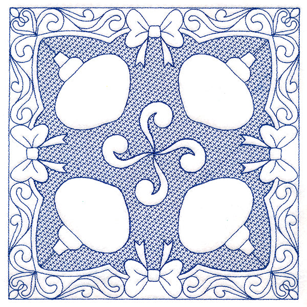 Christmas Traditions - Ornament (Trapunto)