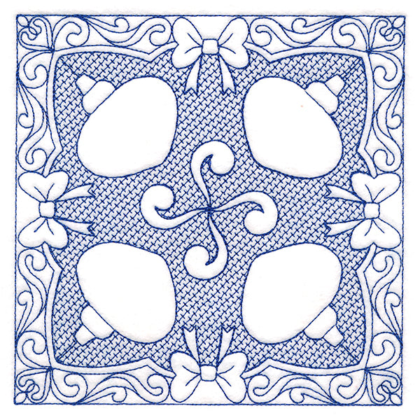 Christmas Traditions - Ornament (Trapunto)