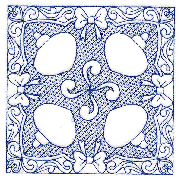 Christmas Traditions - Ornament (Trapunto)