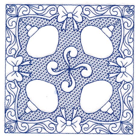 Christmas Traditions - Ornament (Trapunto)