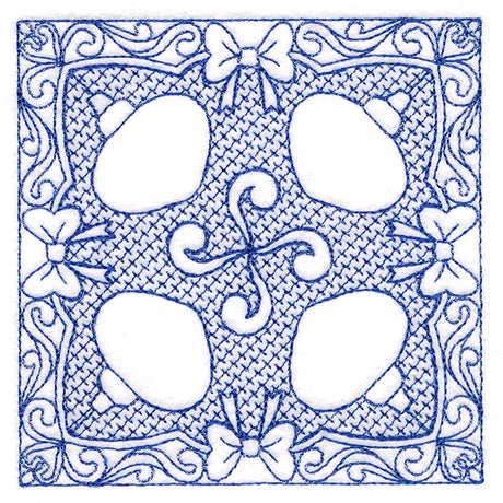 Christmas Traditions - Ornament (Trapunto)