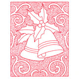 Filigree Christmas Bells (Trapunto)