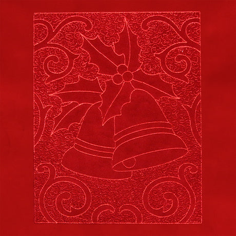 Filigree Christmas Bells (Trapunto)