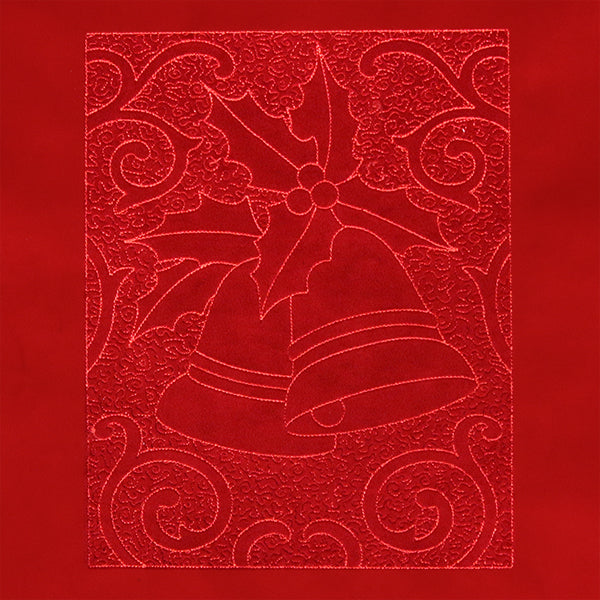 Filigree Christmas Bells (Trapunto)