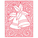 Filigree Christmas Bells (Trapunto)