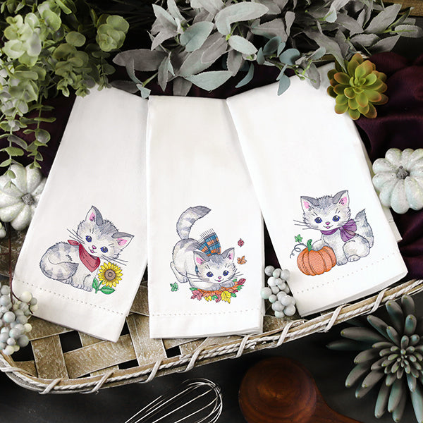 Cozy Kitty with Scarf