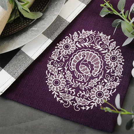 Exquisite Thanksgiving Feature (Whitework)