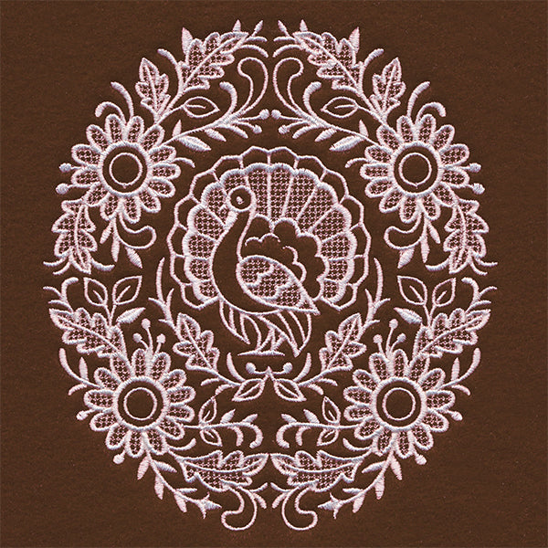 Exquisite Thanksgiving Feature (Whitework)