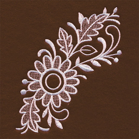 Exquisite Thanksgiving Spray (Whitework)