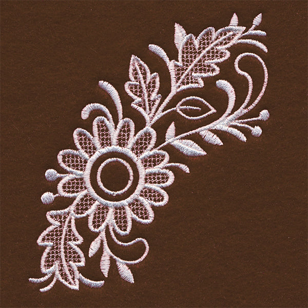 Exquisite Thanksgiving Spray (Whitework)