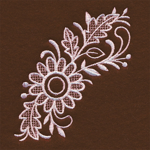 Exquisite Thanksgiving Spray (Whitework)