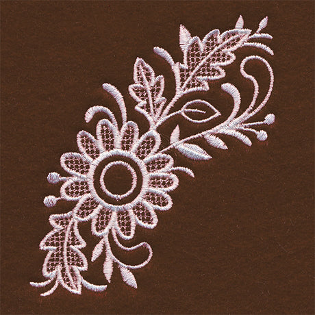 Exquisite Thanksgiving Spray (Whitework)