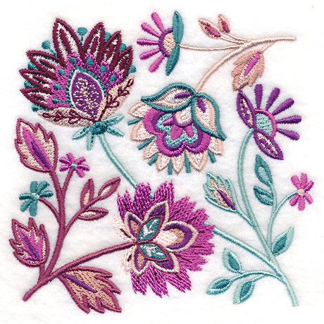 Soft and Sophisticated Jacobean Square