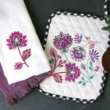 Soft and Sophisticated Jacobean Flower