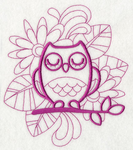 Doodle Sleepy Owl 2