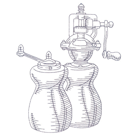 Kitchen Etchings - Salt and Pepper Grinders