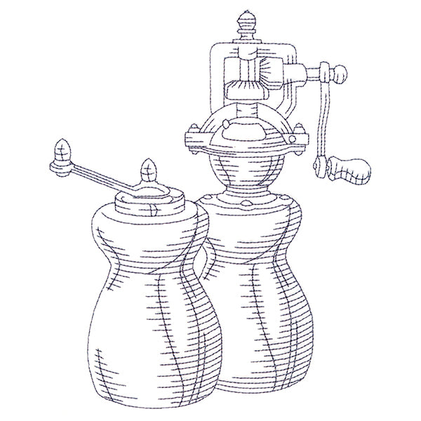Kitchen Etchings - Salt and Pepper Grinders