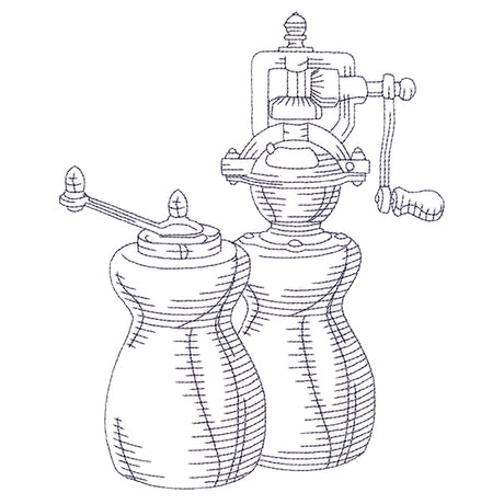 Kitchen Etchings - Salt and Pepper Grinders