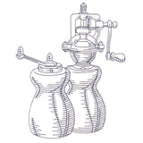 Kitchen Etchings - Salt and Pepper Grinders