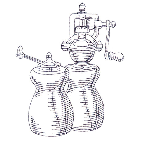 Kitchen Etchings - Salt and Pepper Grinders