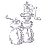 Kitchen Etchings - Salt and Pepper Grinders