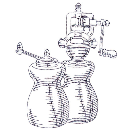 Kitchen Etchings - Salt and Pepper Grinders