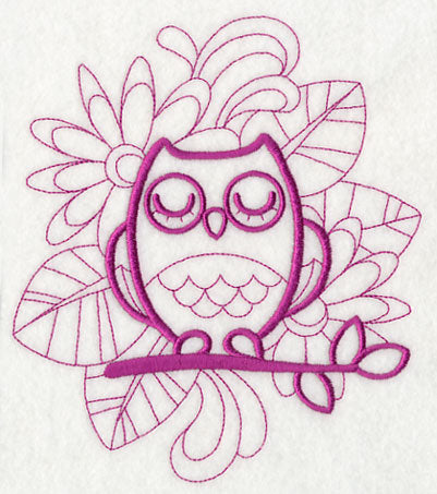 Doodle Sleepy Owl 2