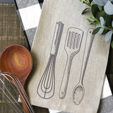 Kitchen Etchings - Cooking Utensils