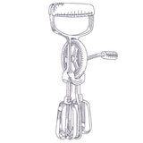 Kitchen Etchings - Egg Beater