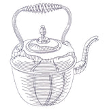 Kitchen Etchings - Tea Kettle