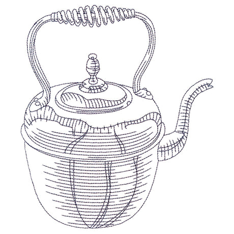 Kitchen Etchings - Tea Kettle