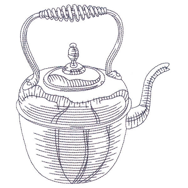 Kitchen Etchings - Tea Kettle