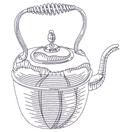 Kitchen Etchings - Tea Kettle