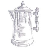 Kitchen Etchings - Coffee Pot