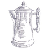 Kitchen Etchings - Coffee Pot