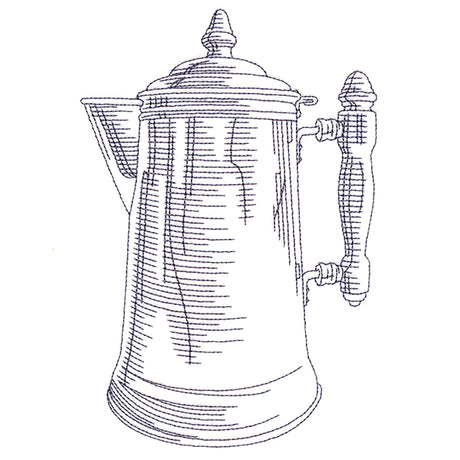 Kitchen Etchings - Coffee Pot