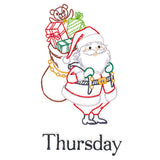 Gifting Santa on Thursday (Vintage)