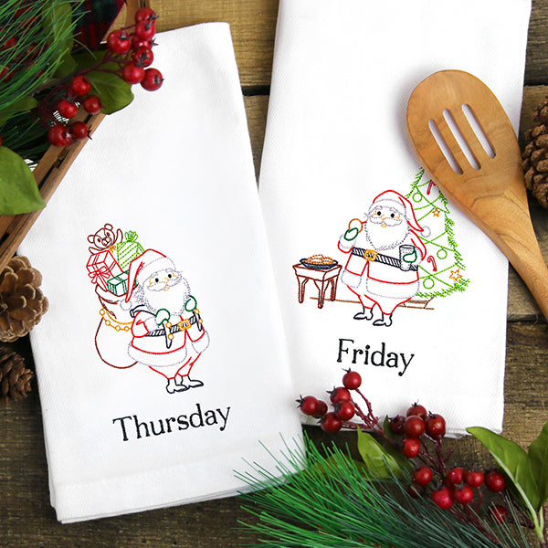 Gifting Santa on Thursday (Vintage)