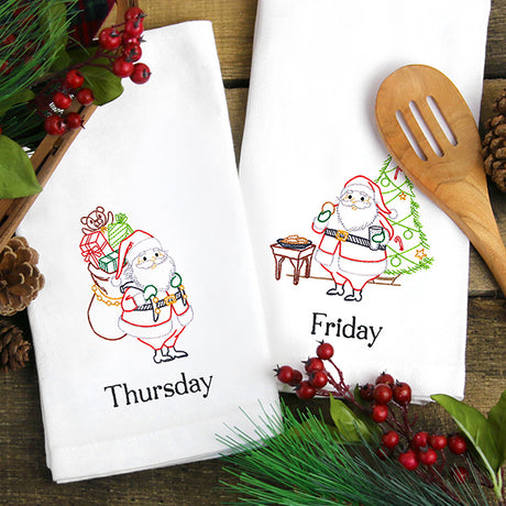 Gifting Santa on Thursday (Vintage)