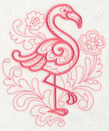 Doodle Flamingo