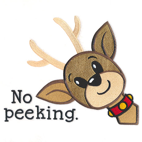 No Peeking Reindeer