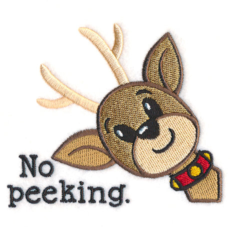 No Peeking Reindeer
