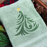 Swirling Christmas Tree